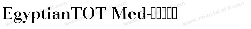 EgyptianTOT Med字体转换